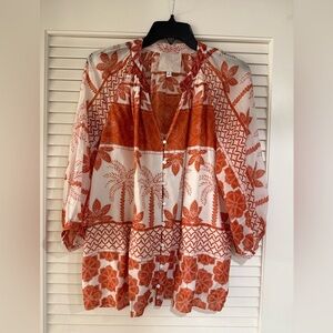 Johnny Was Tropical Women's Top